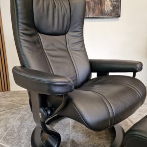 Stressless® Wing lenestol med krakk - Bilde 3