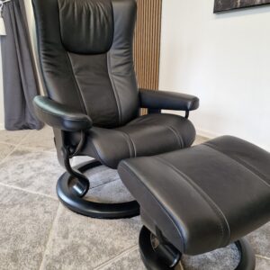 Stressless® Wing lenestol med krakk - Bilde 13