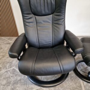 Stressless® Wing lenestol med krakk - Bilde 12