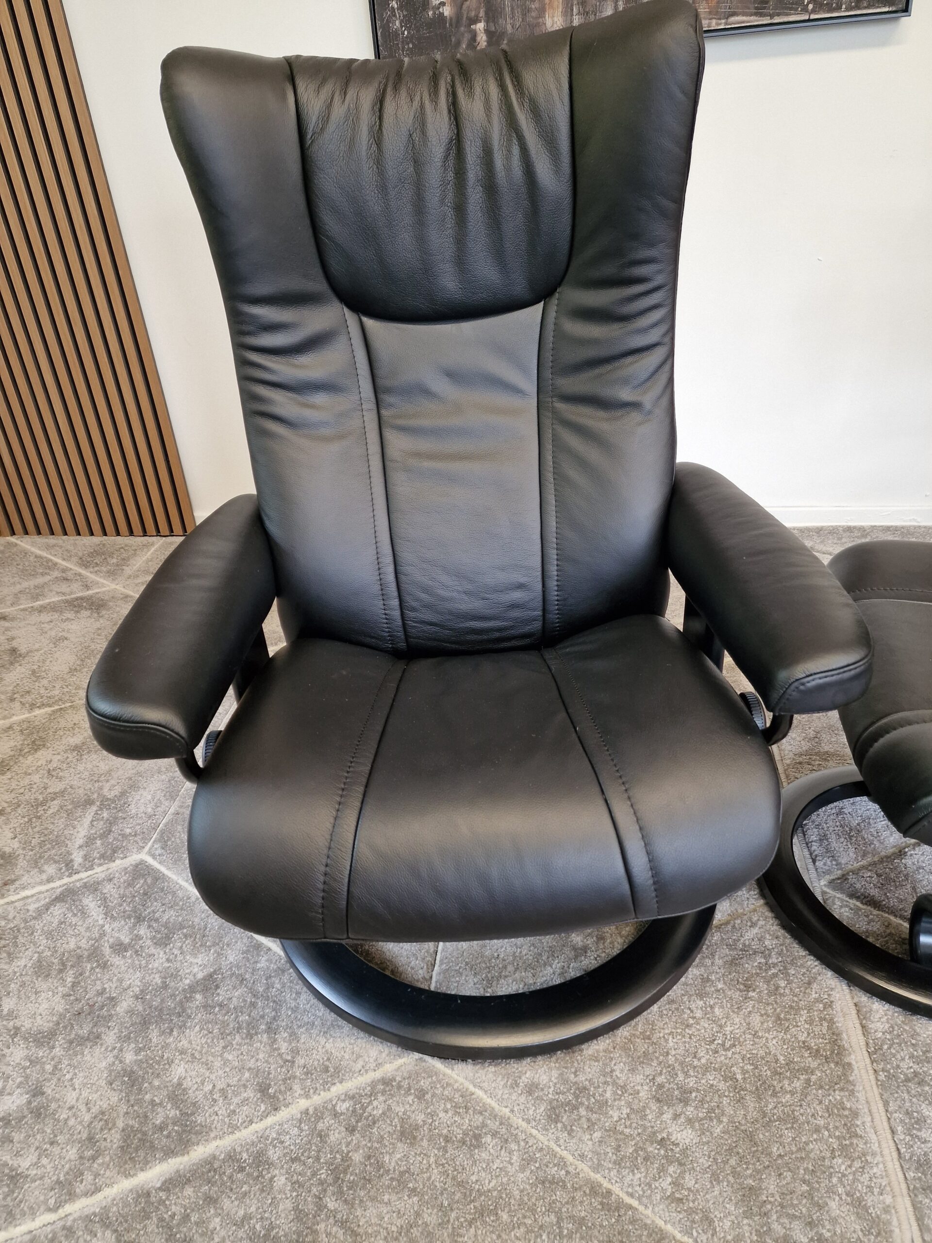 Stressless® Wing lenestol med krakk - Bilde 12