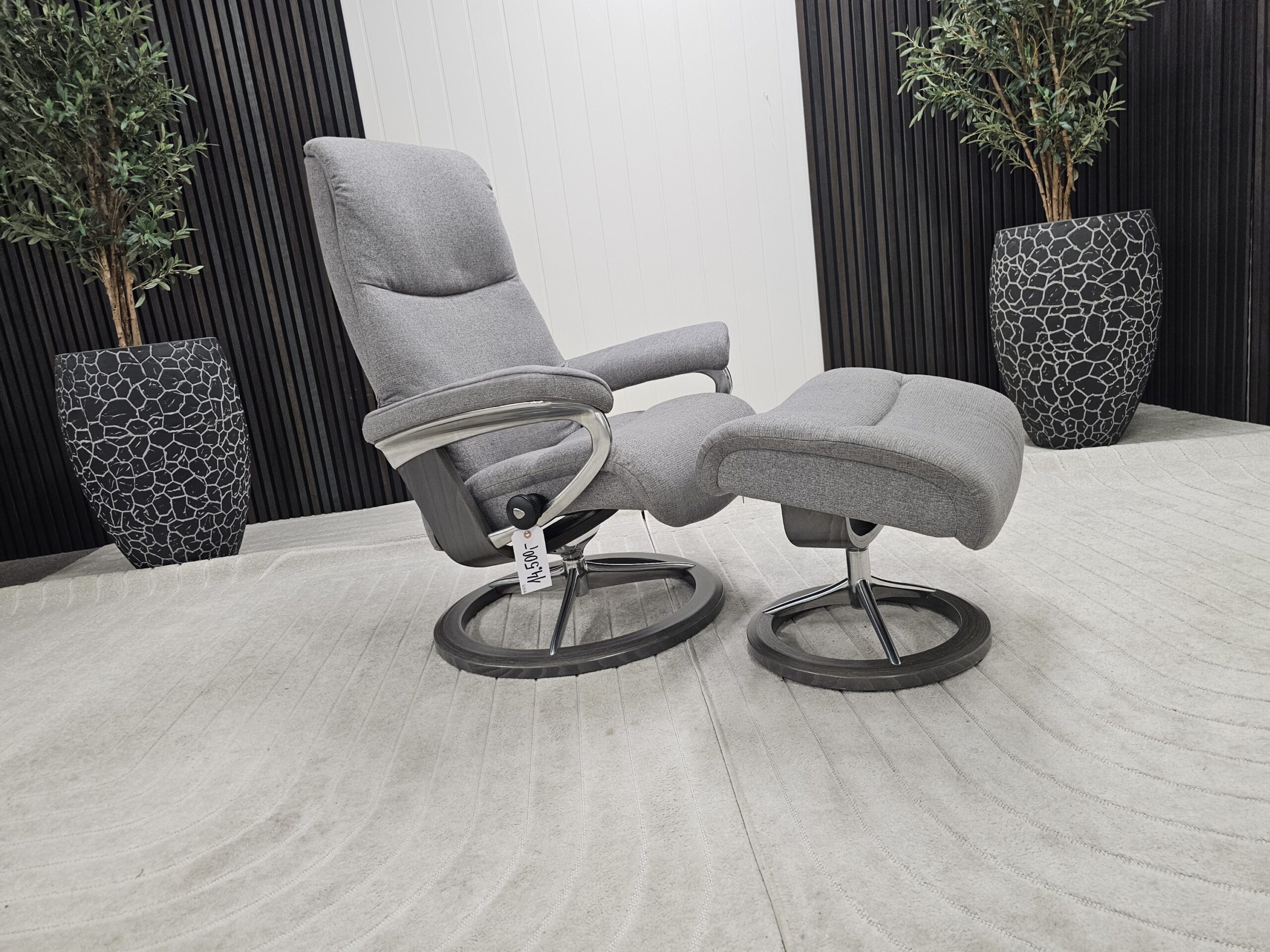 Stressless® View Signature lenestol med krakk - Bilde 2