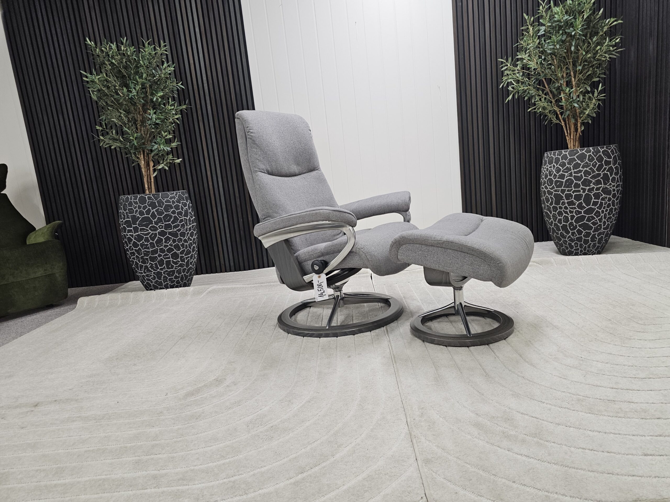 Stressless® View Signature lenestol med krakk - Bilde 3
