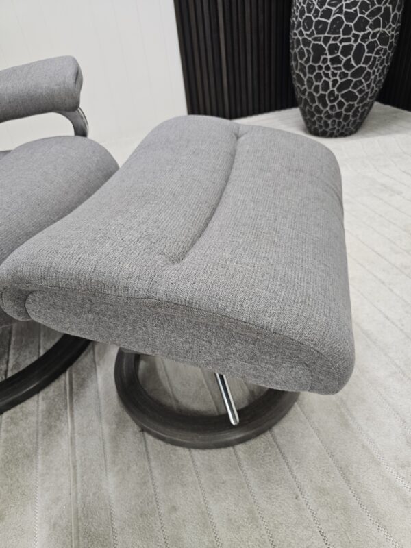 Stressless® View Signature lenestol med krakk