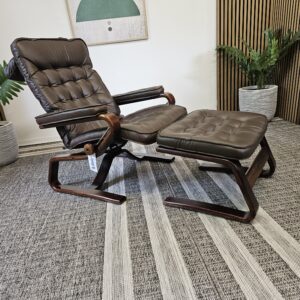 Ikonisk Stressless® Globe lenestol med krakk fra Ekornes - Bilde 2