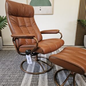 Stressless® Golf lenestol med krakk - Bilde 3