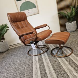 Stressless® Golf lenestol med krakk - Bilde 7