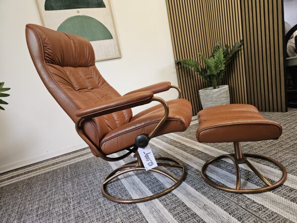 Stressless® Golf lenestol med krakk