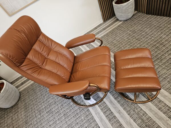 Stressless® Golf lenestol med krakk