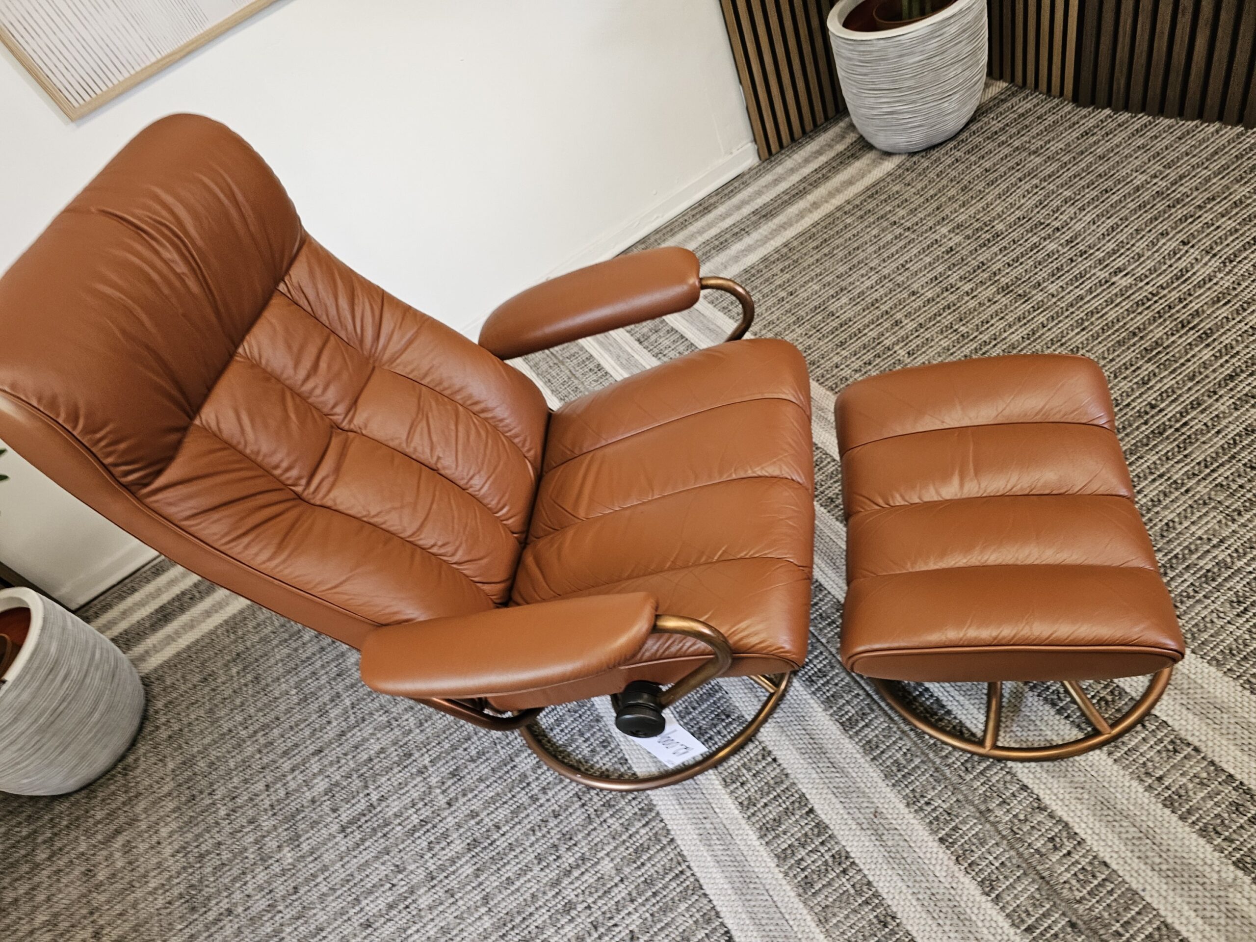 Stressless® Golf lenestol med krakk - Bilde 5