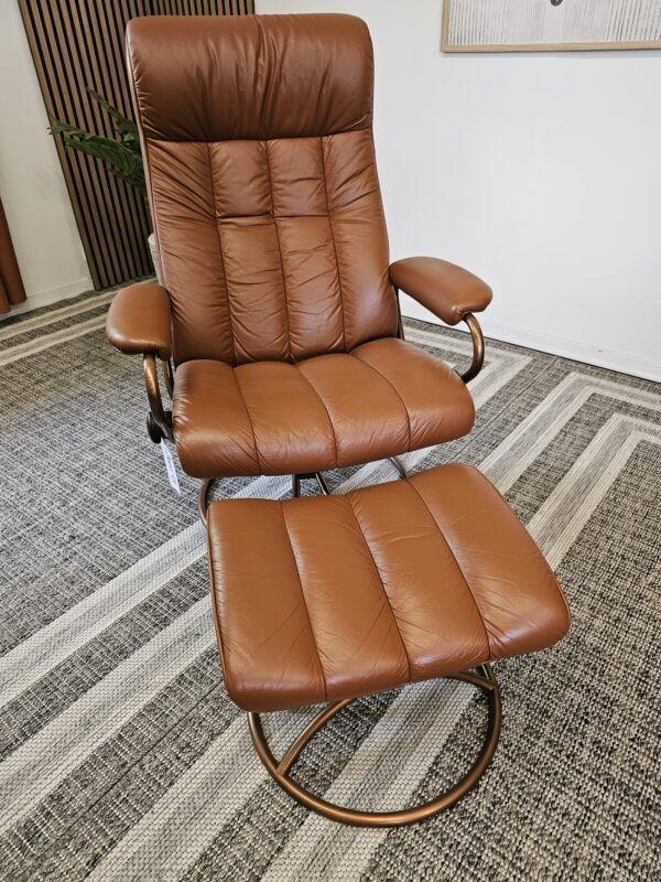 Stressless® Golf lenestol med krakk