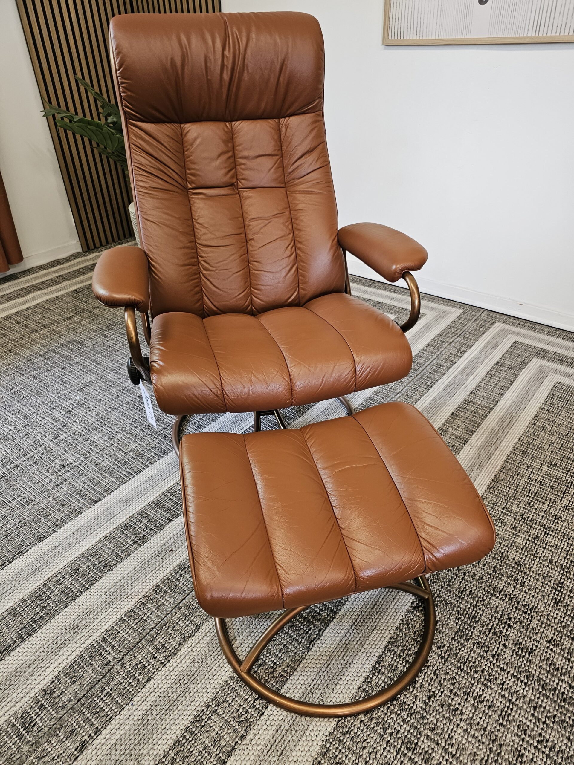 Stressless® Golf lenestol med krakk - Bilde 2