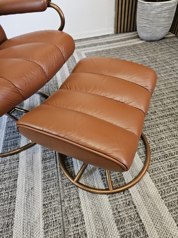 Stressless® Golf lenestol med krakk