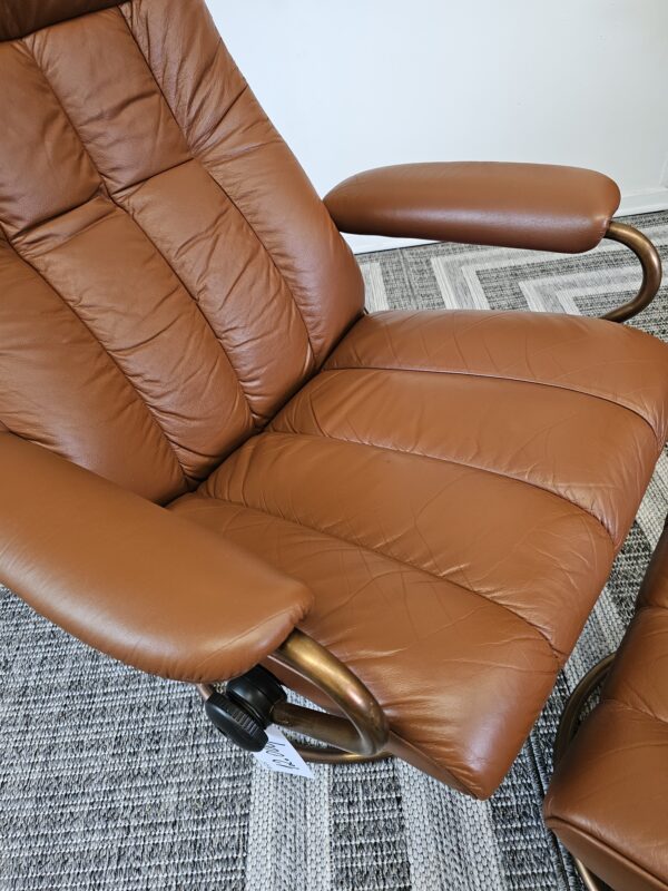 Stressless® Golf lenestol med krakk