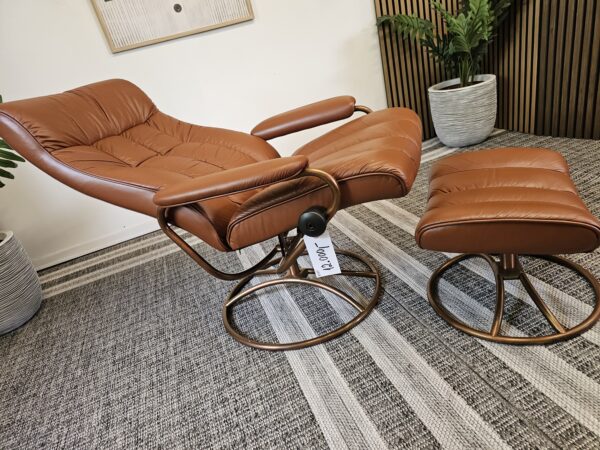 Stressless® Golf lenestol med krakk