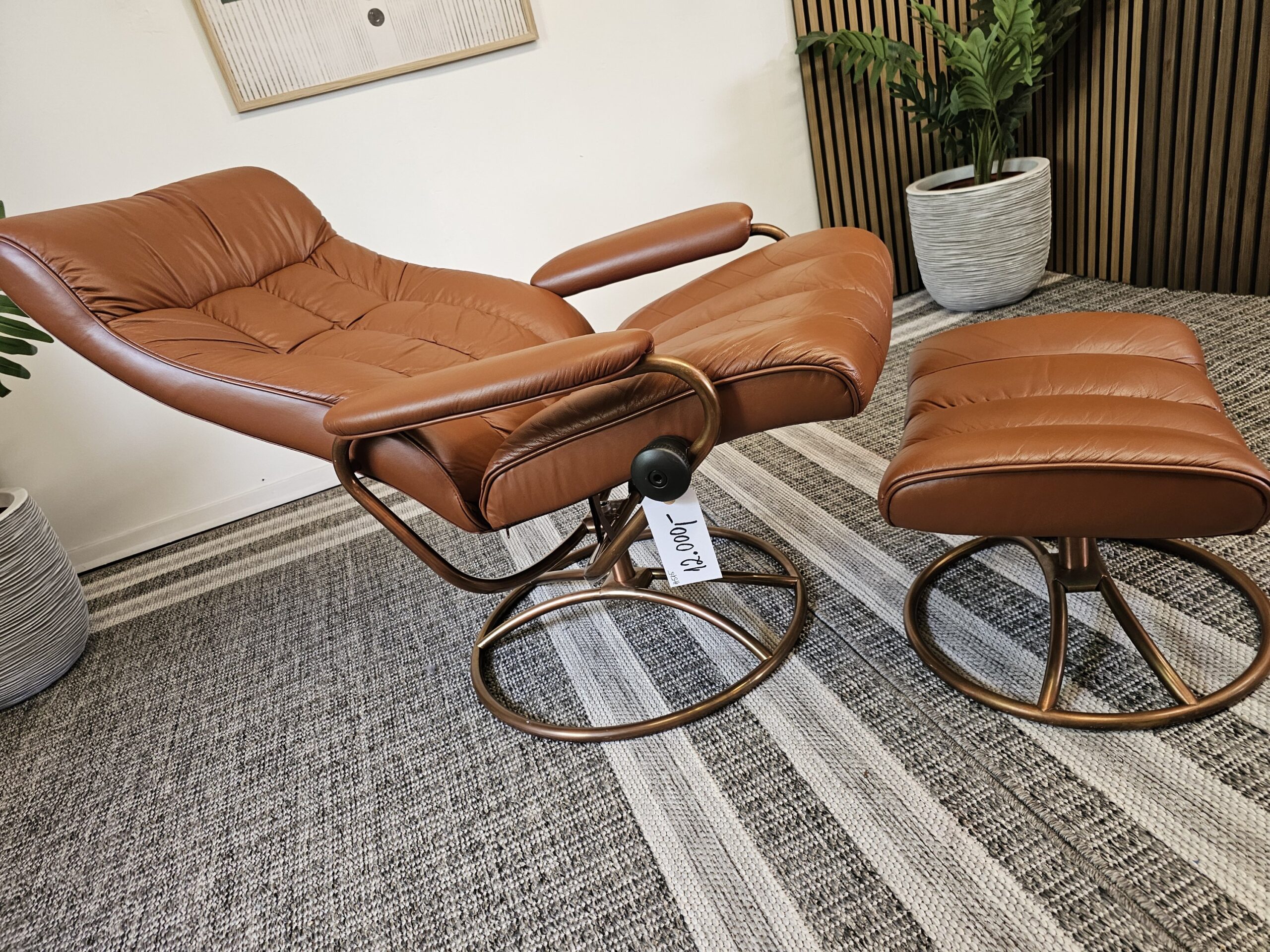 Stressless® Golf lenestol med krakk - Bilde 13