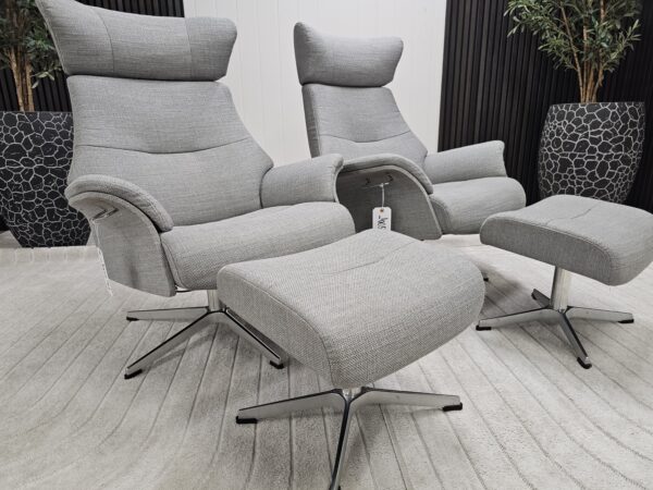 2 stk. Conform Air lenestoler med krakk