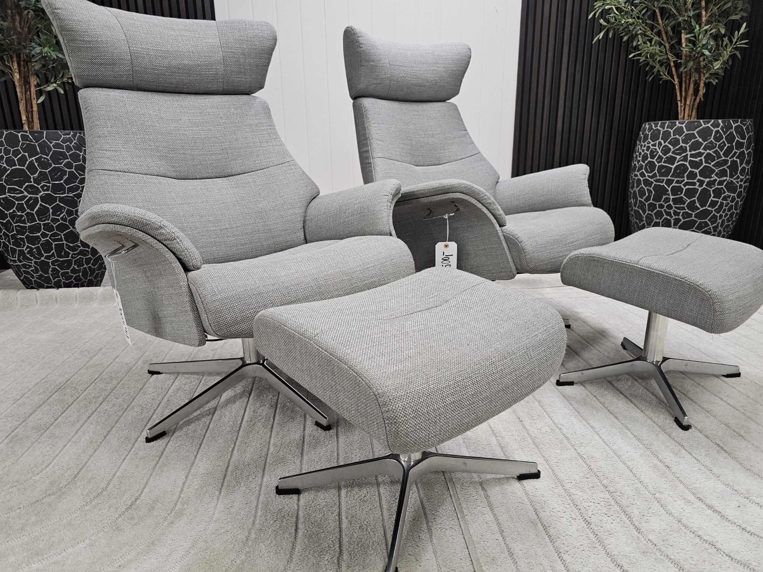 2 stk. Conform Air lenestoler med krakk - Bilde 1