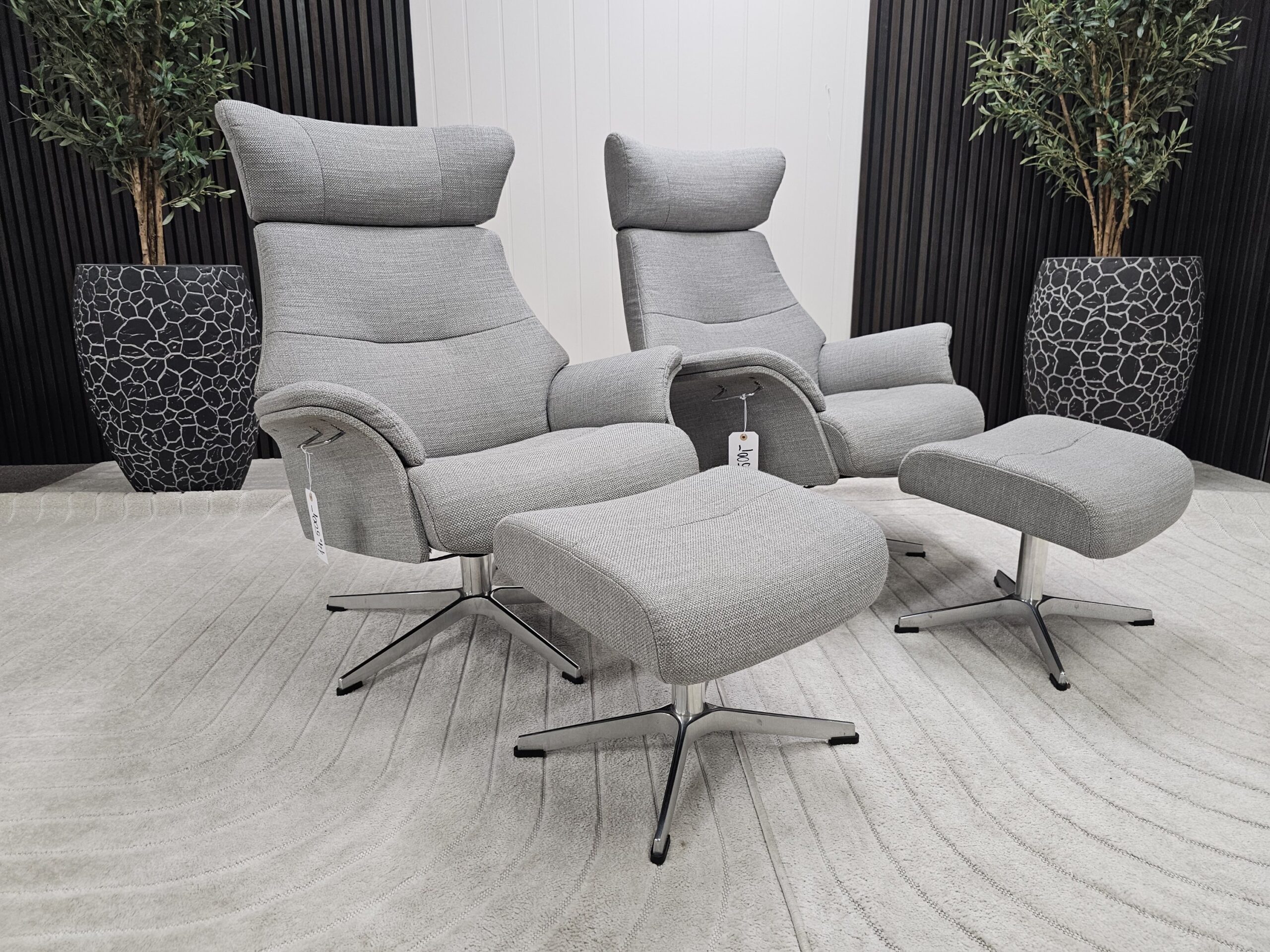 2 stk. Conform Air lenestoler med krakk - Bilde 2