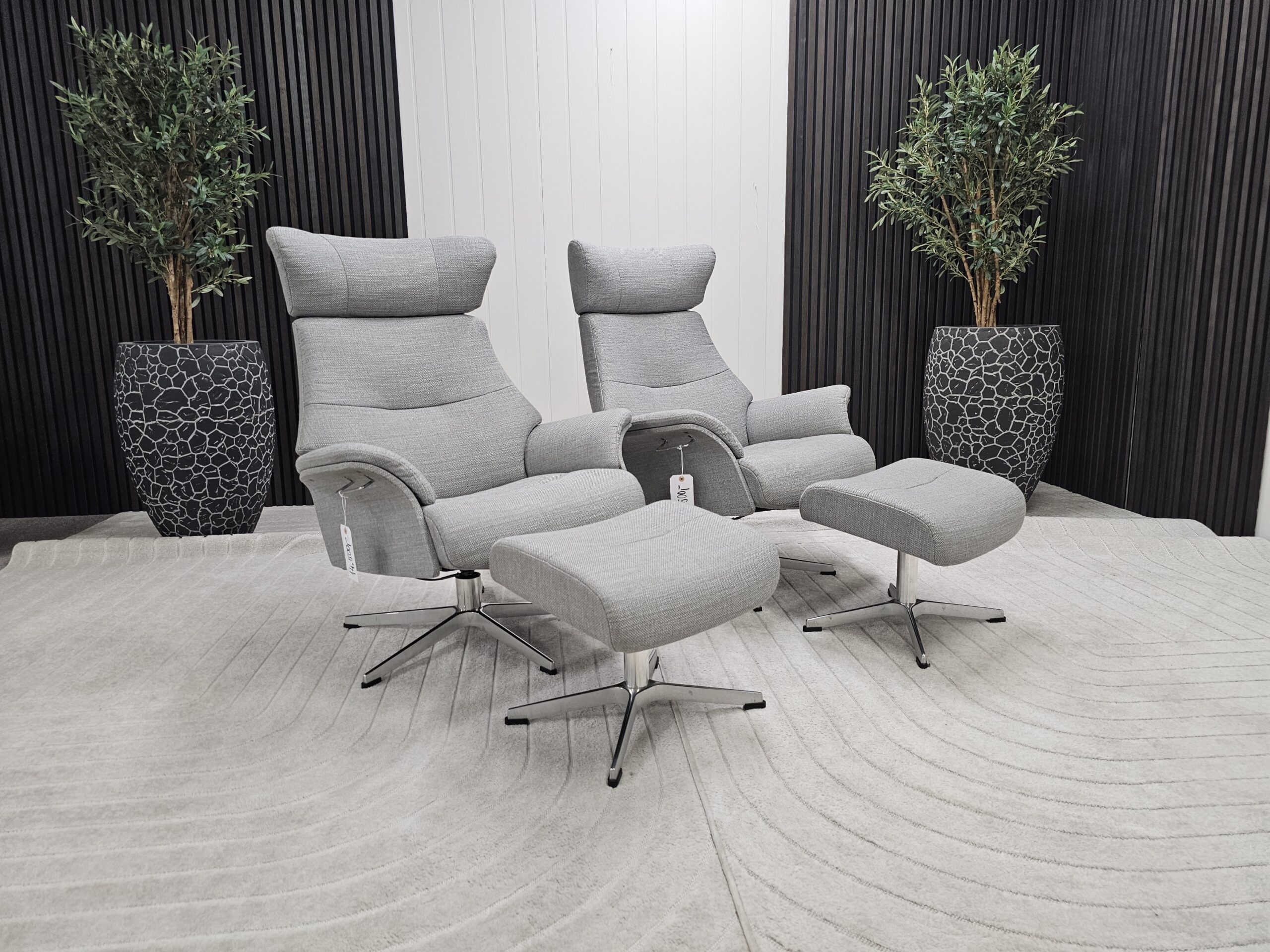2 stk. Conform Air lenestoler med krakk - Bilde 12