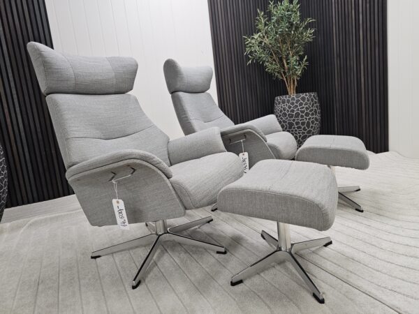 2 stk. Conform Air lenestoler med krakk