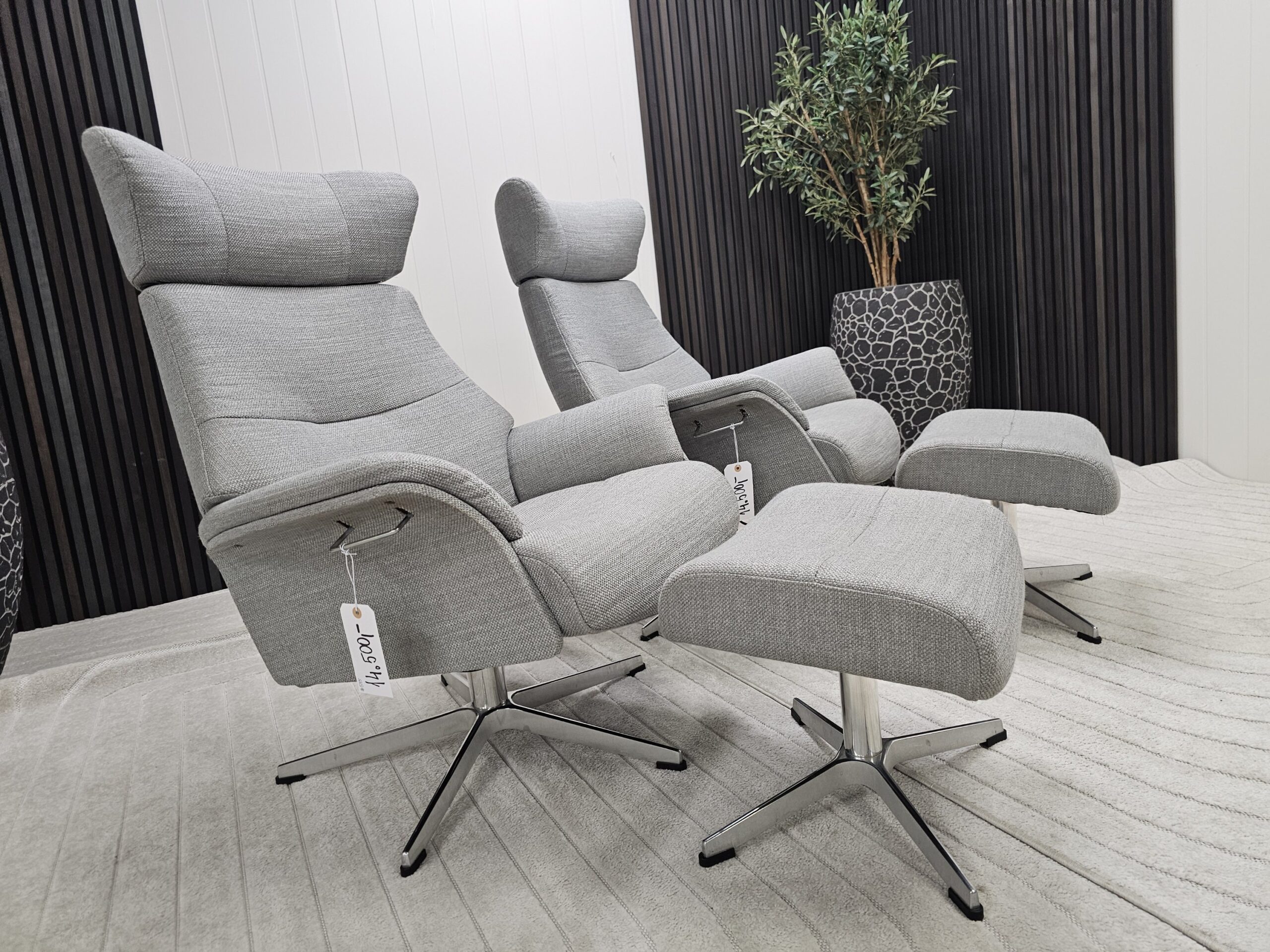 2 stk. Conform Air lenestoler med krakk - Bilde 7