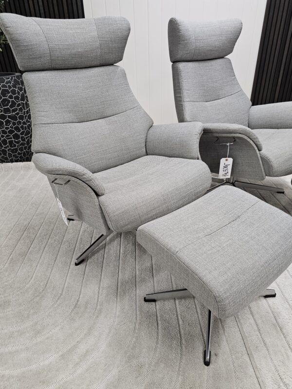2 stk. Conform Air lenestoler med krakk