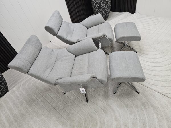 2 stk. Conform Air lenestoler med krakk