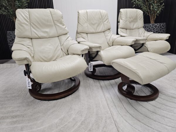 3 stk. Stressless® Reno lenestoler fra Ekornes