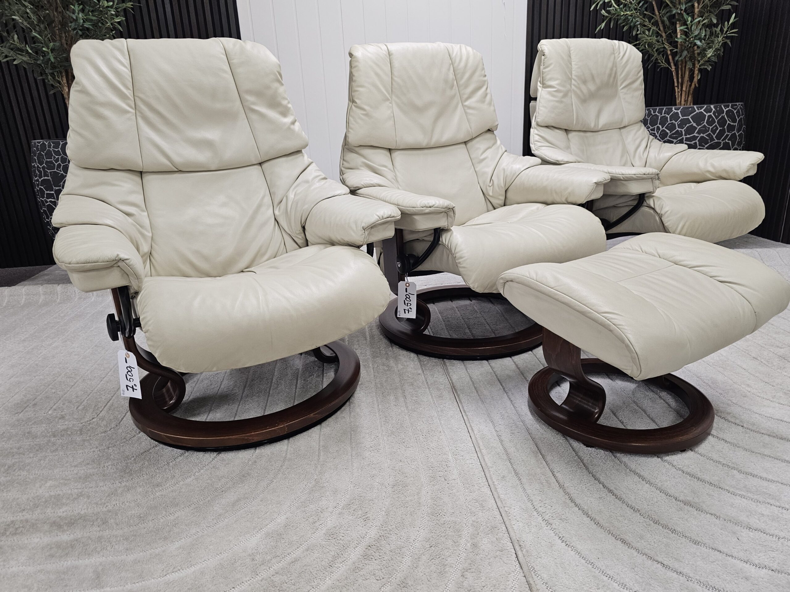 3 stk. Stressless® Reno lenestoler fra Ekornes - Bilde 1