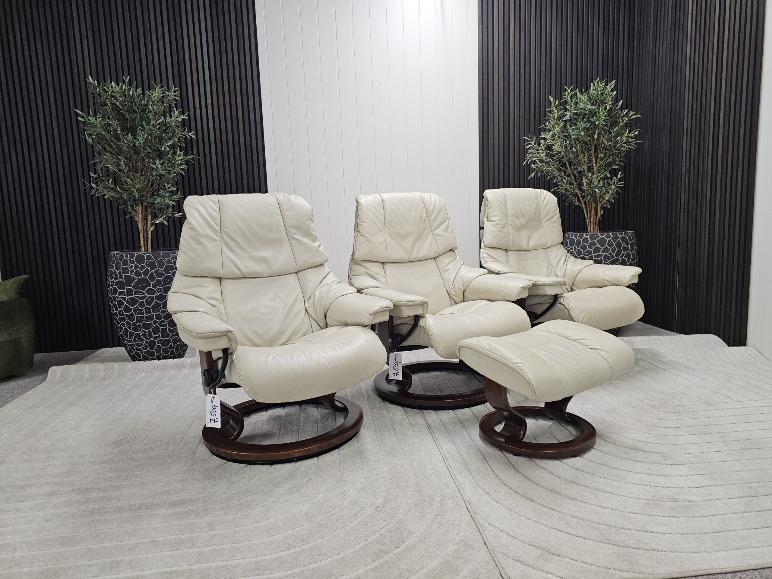 3 stk. Stressless® Reno lenestoler fra Ekornes - Bilde 2