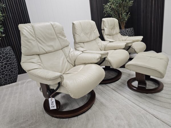 3 stk. Stressless® Reno lenestoler fra Ekornes