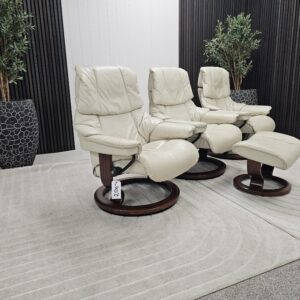 3 stk. Stressless® Reno lenestoler fra Ekornes - Bilde 7