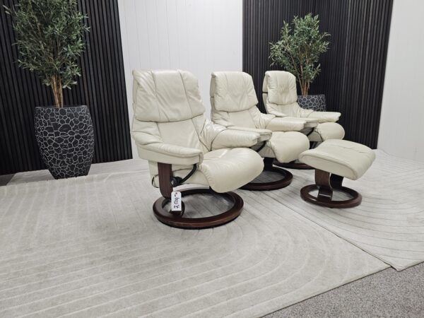 3 stk. Stressless® Reno lenestoler fra Ekornes
