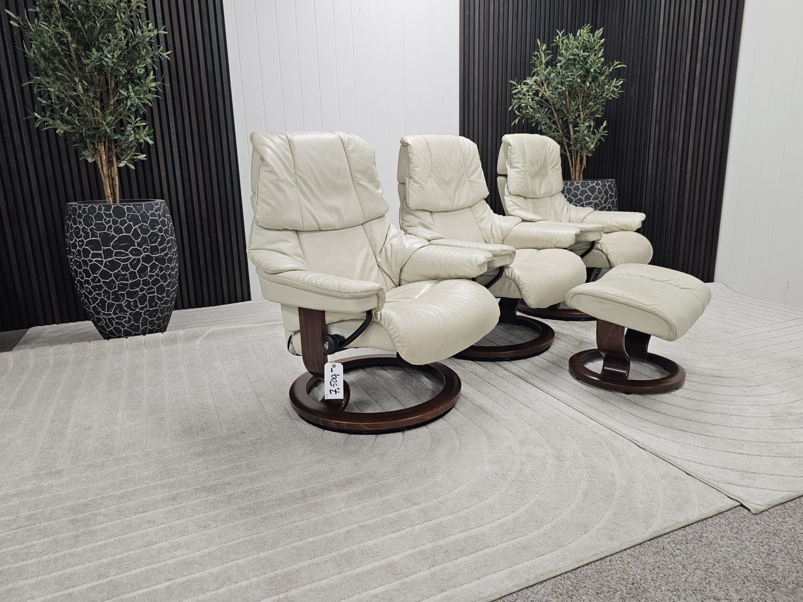 3 stk. Stressless® Reno lenestoler fra Ekornes - Bilde 7