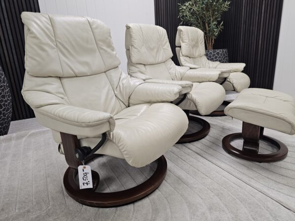 3 stk. Stressless® Reno lenestoler fra Ekornes