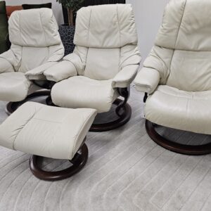 3 stk. Stressless® Reno lenestoler fra Ekornes - Bilde 4