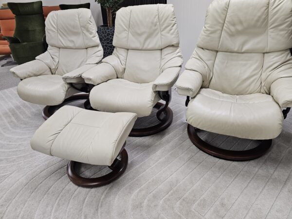 3 stk. Stressless® Reno lenestoler fra Ekornes