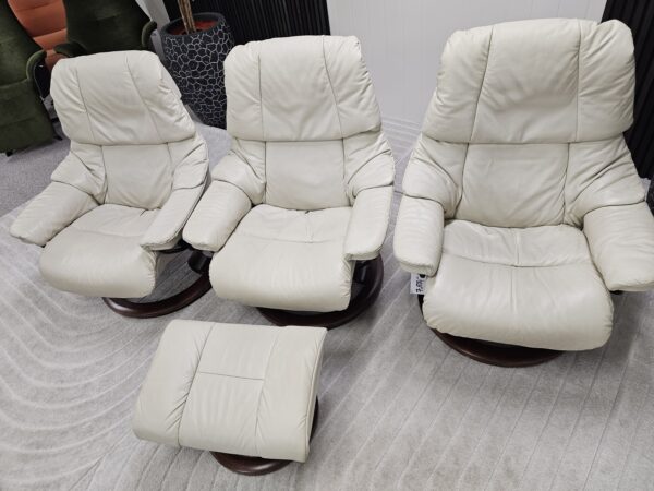 3 stk. Stressless® Reno lenestoler fra Ekornes