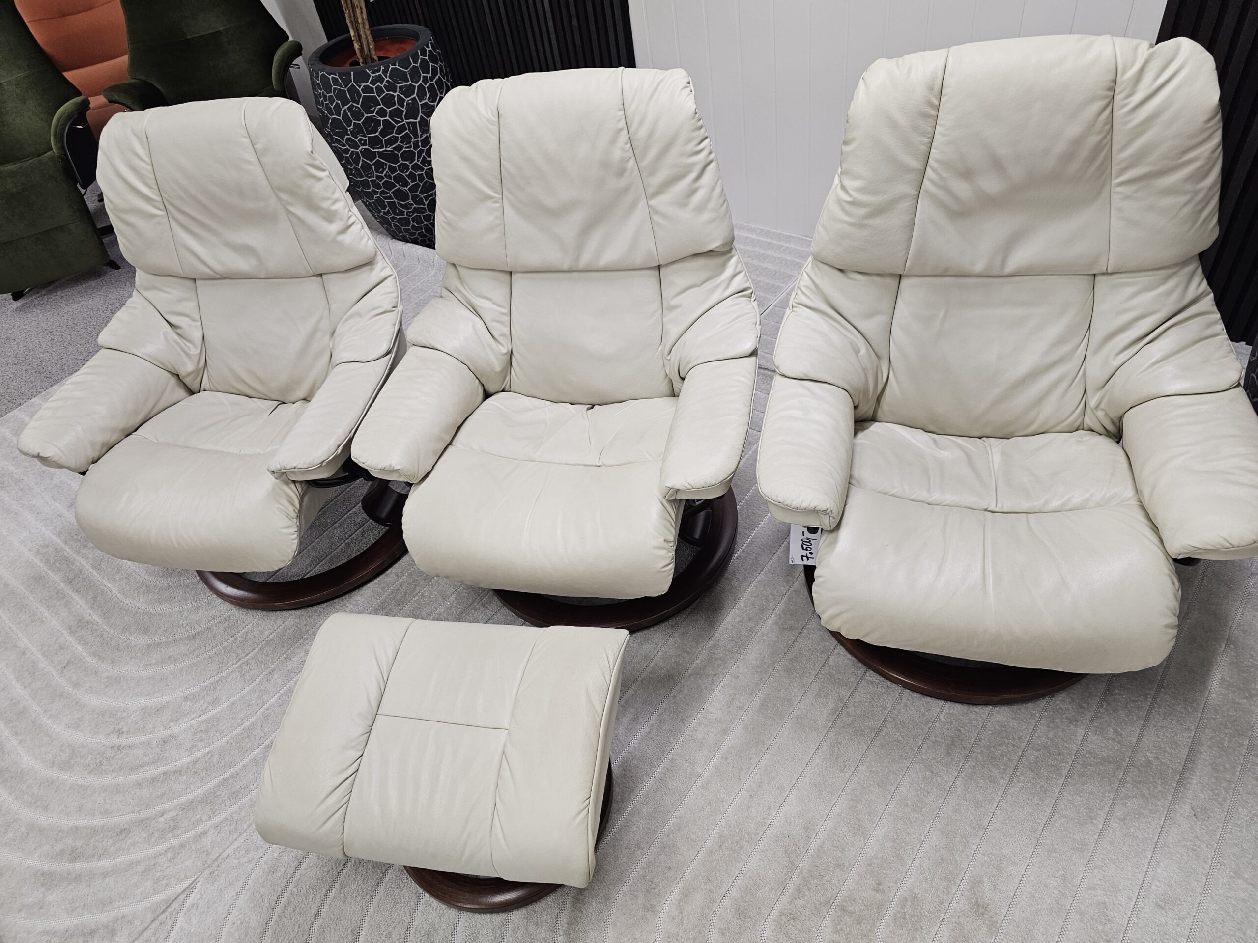 3 stk. Stressless® Reno lenestoler fra Ekornes - Bilde 3