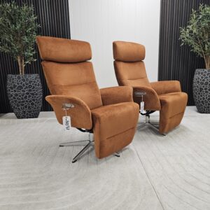 2 stk. Conform Master lenestoler med integrert fothviler - Bilde 2