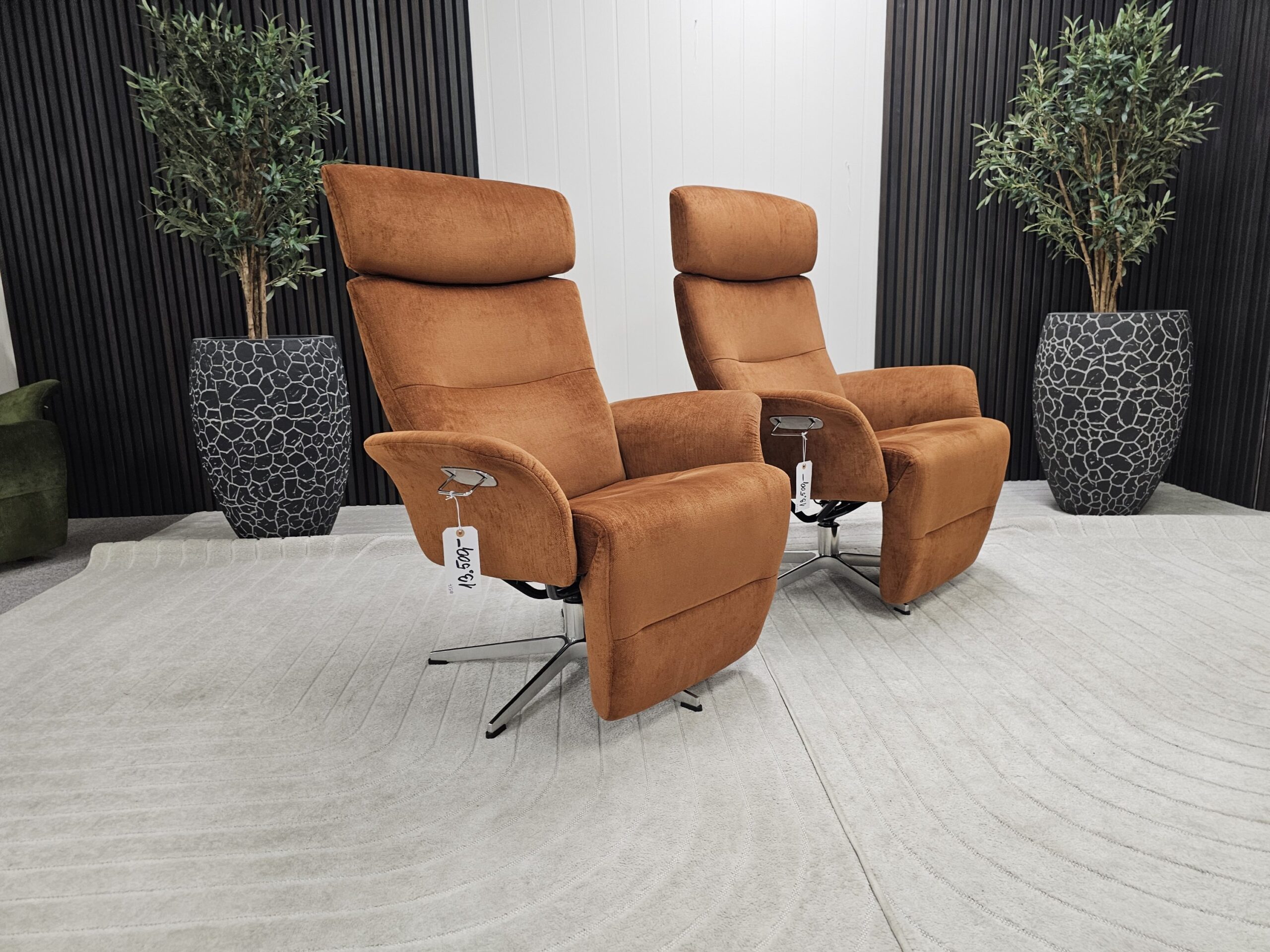 2 stk. Conform Master lenestoler med integrert fothviler - Bilde 2