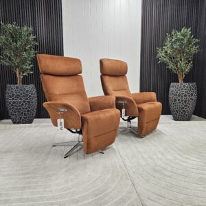 2 stk. Conform Master lenestoler med integrert fothviler - Bilde 3