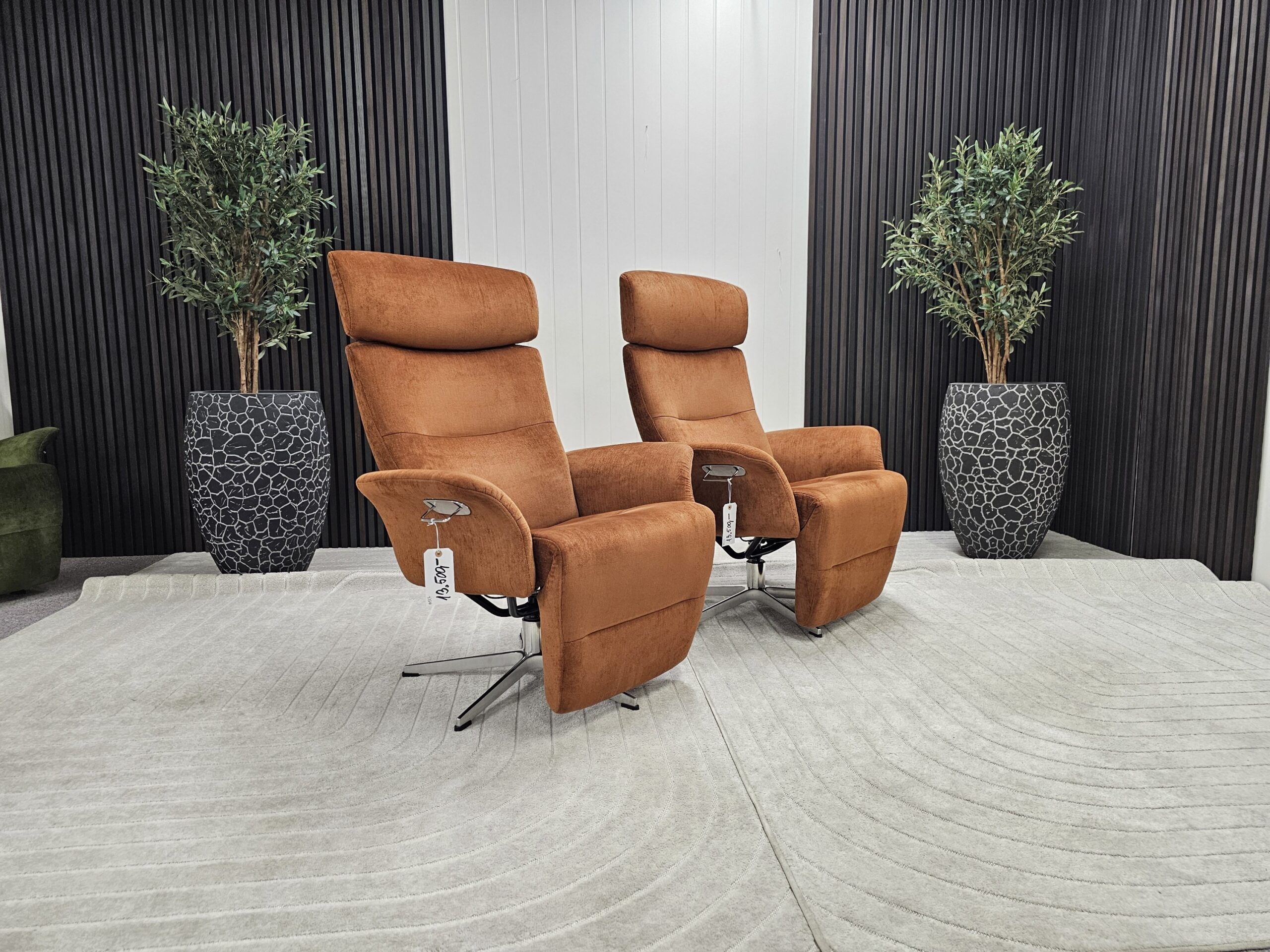 2 stk. Conform Master lenestoler med integrert fothviler - Bilde 3