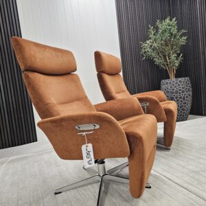 2 stk. Conform Master lenestoler med integrert fothviler - Bilde 5