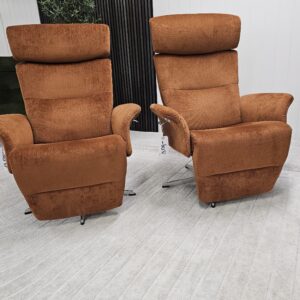 2 stk. Conform Master lenestoler med integrert fothviler - Bilde 4