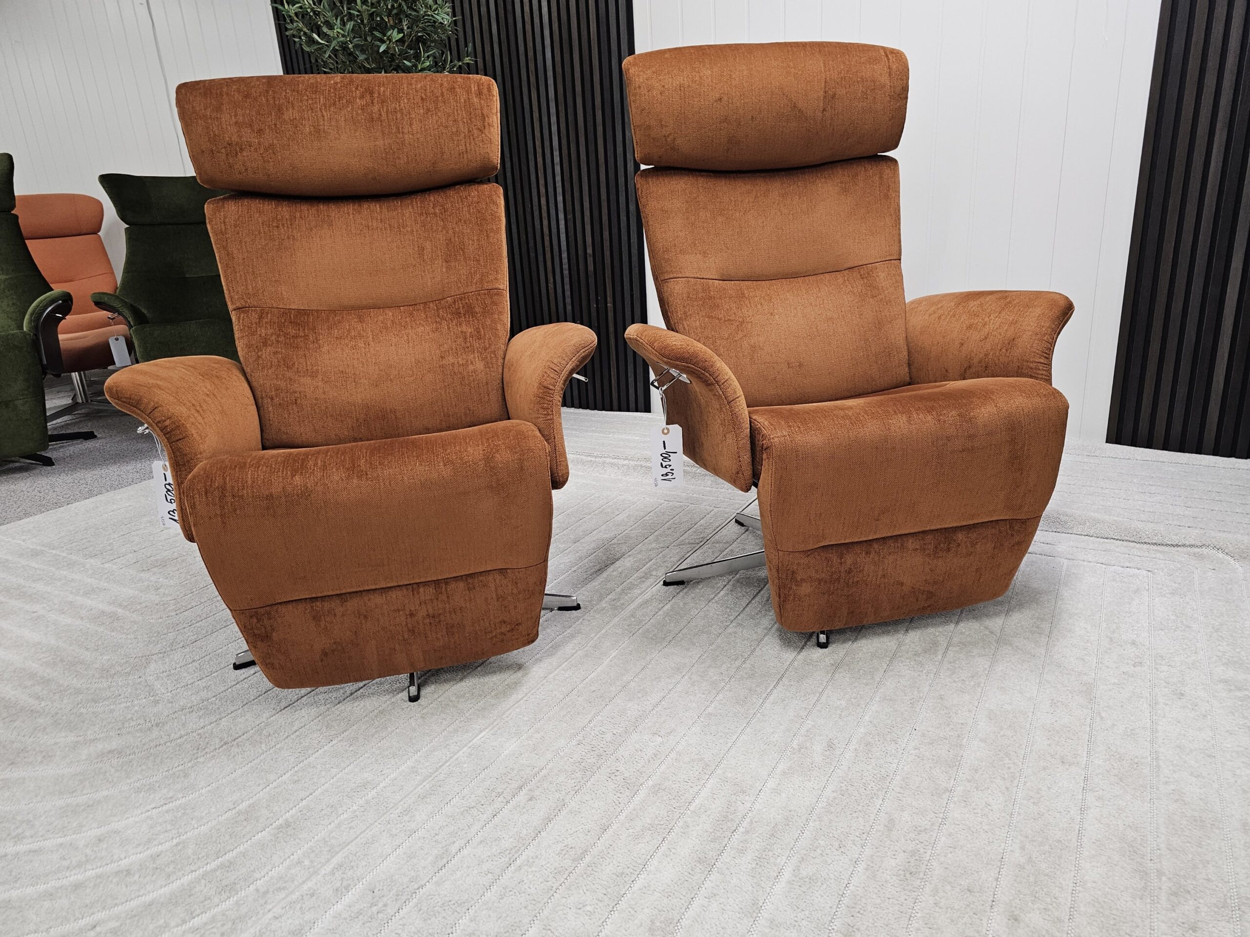 2 stk. Conform Master lenestoler med integrert fothviler - Bilde 4