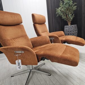 2 stk. Conform Master lenestoler med integrert fothviler - Bilde 6
