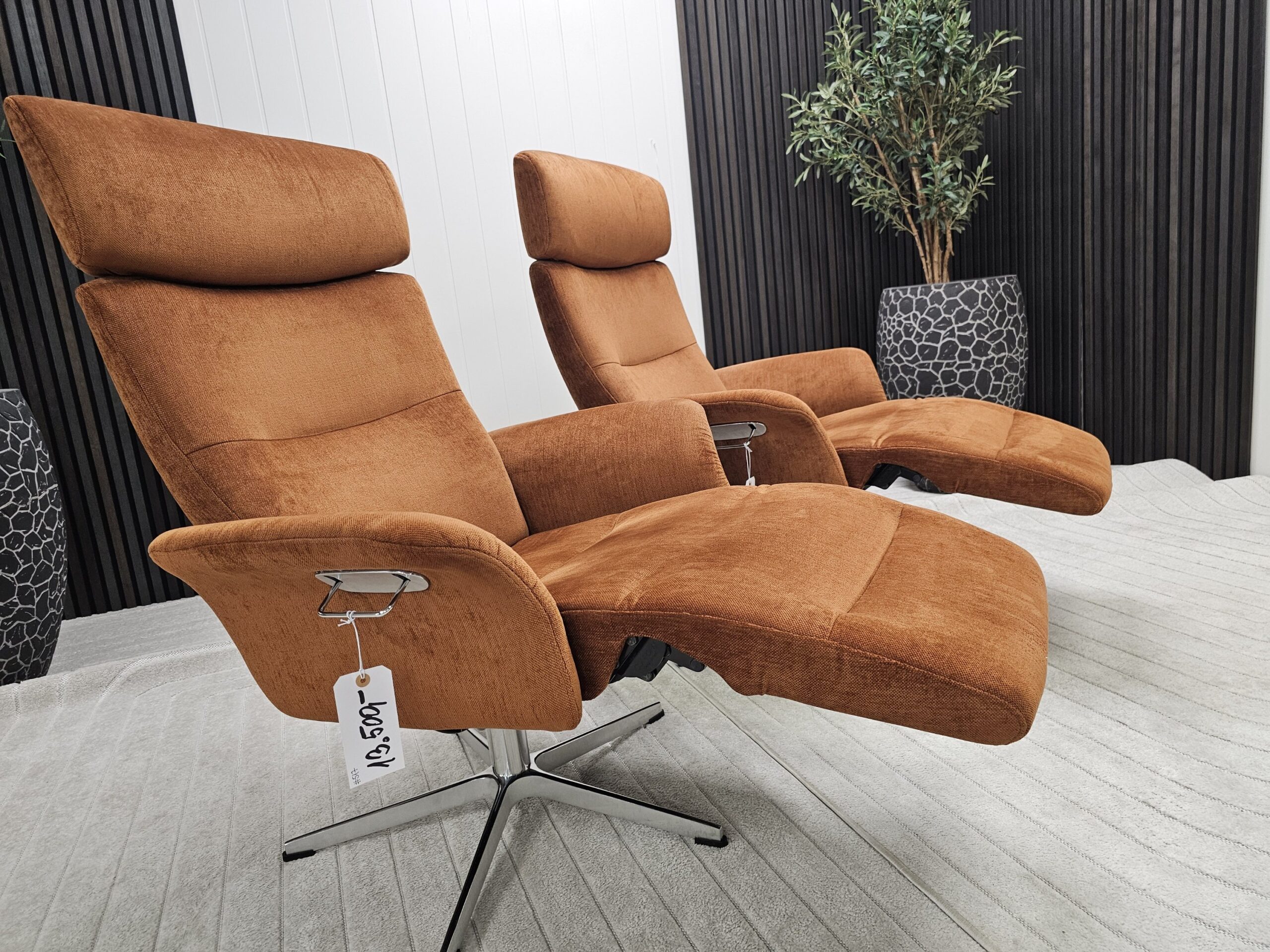 2 stk. Conform Master lenestoler med integrert fothviler - Bilde 6