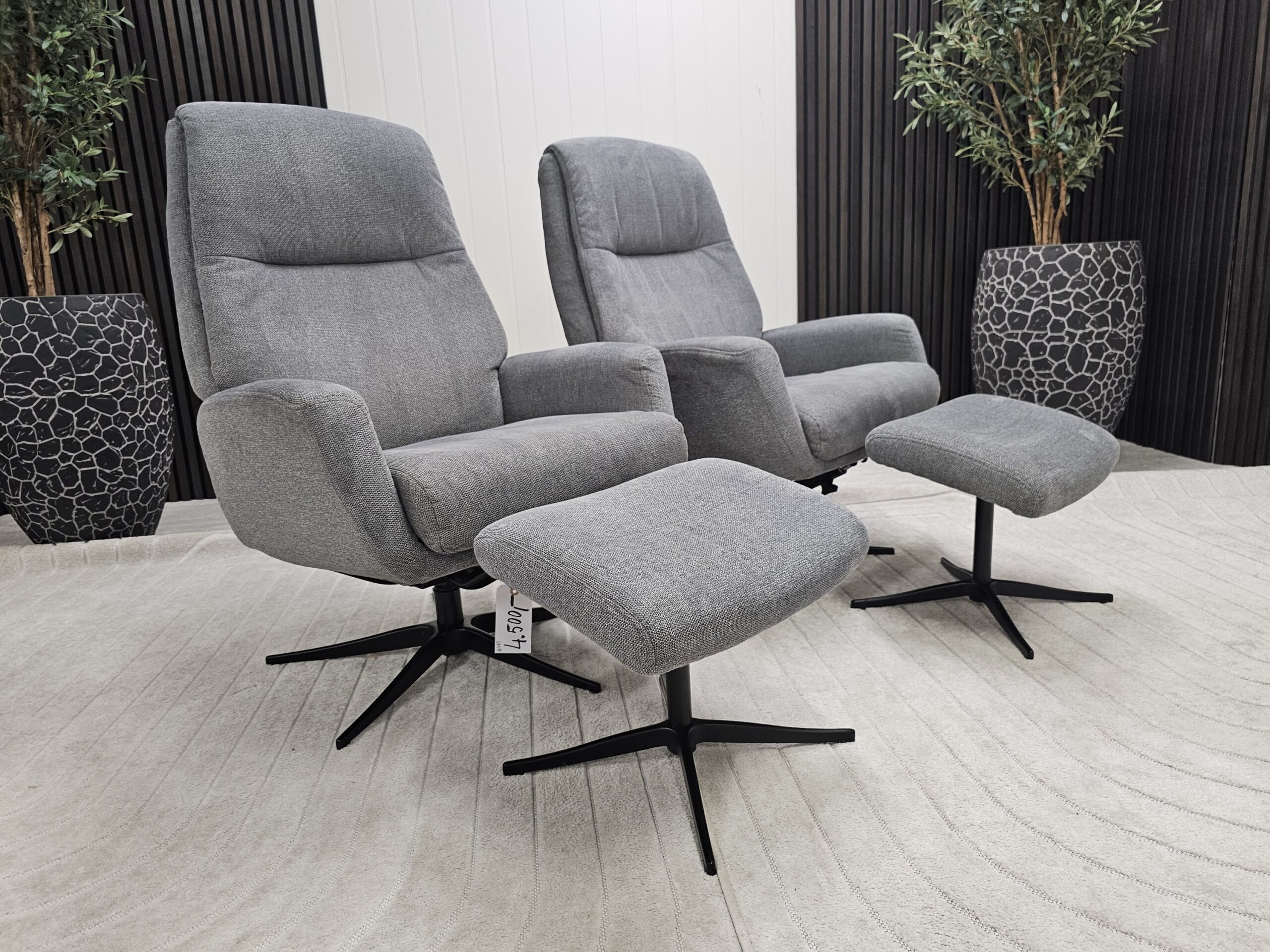 2 stk. IMG lenestoler med krakk - Bilde 1