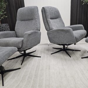 2 stk. IMG lenestoler med krakk - Bilde 4